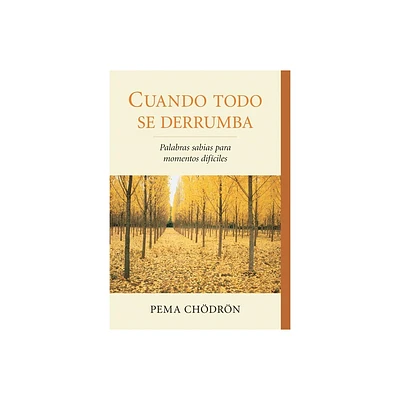 Cuando Todo Se Derrumba (When Things Fall Apart) - by Pema Chodron (Paperback)