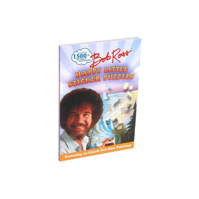 Bob Ross Happy Little Sticker Puzzles - By Gina Gold ( Paperback )