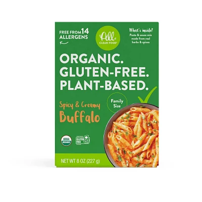 All Clean Foods Gluten Free Organic Plant Based Creamy Buffalo Mac - 8oz