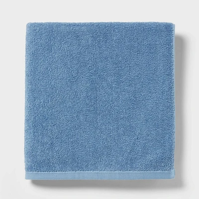 Everyday Bath Sheet Quilt Blue - Room Essentials