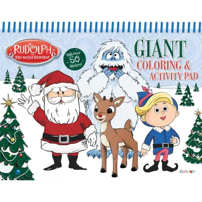 Rudolph the Red Nosed Reindeer Giant Activity Pad