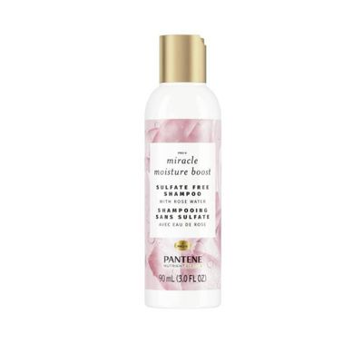 Pantene Nutrient Blends Sulfate Free Miracle Moisture Rose Water Shampoo
