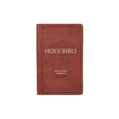 KJV Standard Giant Print LL Brown - Large Print (Leather Bound)