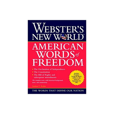 Websters New World American Wo - by Stephen F Rohde & Rohde (Paperback)