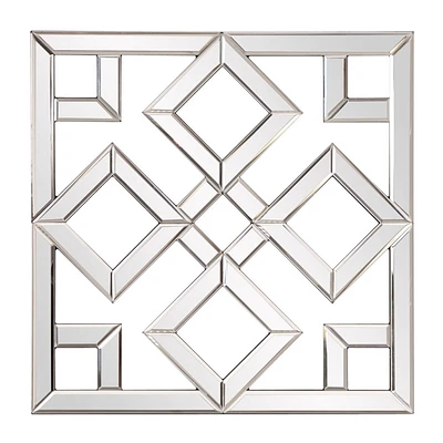 Howard Elliott 20x20 Moira Decorative Accent Lattice Square Wall Mirror