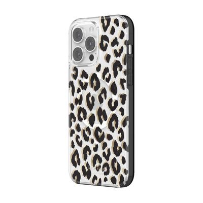 Kate Spade New York Apple iPhone 14 Pro Max Protective Hardshell Case with MagSafe - City Leopard