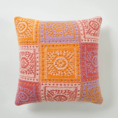 Cozy Bliss Flower Crochet Teen Treasured Decorative Pillow