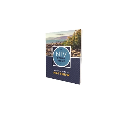 NIV Study Bible Essential Guide to Matthew, Paperback, Red Letter, Comfort Print - (NIV Study Bible, Fully Revised Edition) by Zondervan