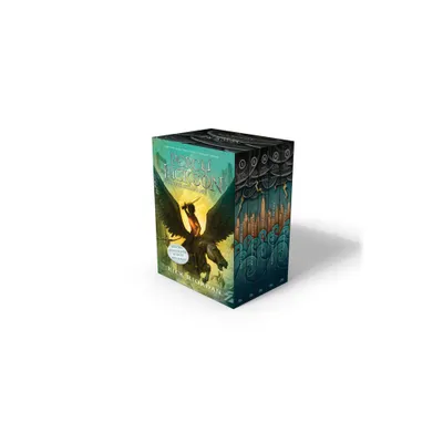 Percy Jackson and the Olympians 5 Book Paperback Boxed Set with poster - by Rick Riordan (Paperback)