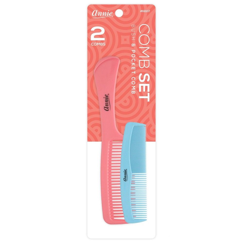 Annie International Soft Wave Black Boar Bristle Hair Brush - 4.8 : Target