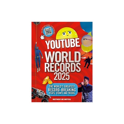 Youtube World Records 2025 - by Adrian Besley (Hardcover)