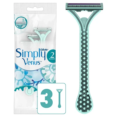 Venus Woman 2 Blades Disposable Razor - Trial Size - 3ct