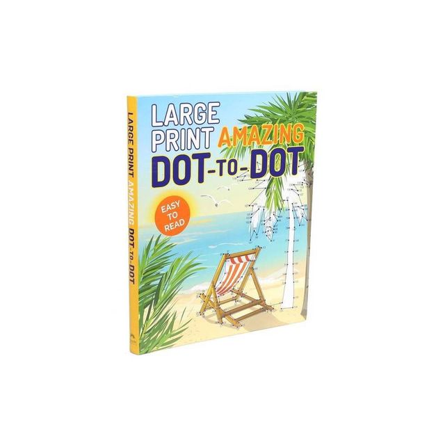 Large Print Amazing Dot-to-dot - Large Print (Paperback)