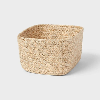 Small Natural Woven Basket