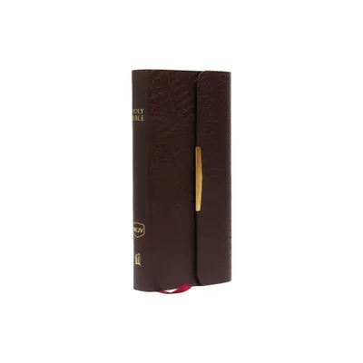 Classic Companion Bible-NKJV - by Thomas Nelson (Leather Bound)