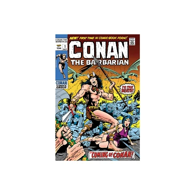 Conan the Barbarian: The Original Comics Omnibus Vol.1 - (Conan the Barbarian Omnibus) by Roy Thomas (Hardcover)