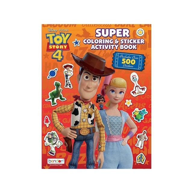 Toy Story 4 Super Sticker Book (Paperback)