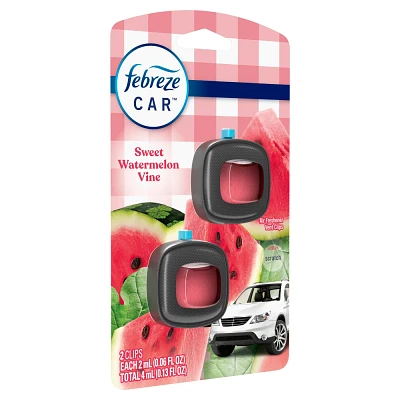 Febreze Car Air Freshener - Sweet Watermelon Vine - 2ct