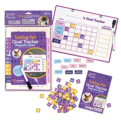 Hunger For Words Talking Pet Goal Tracker for Dogs