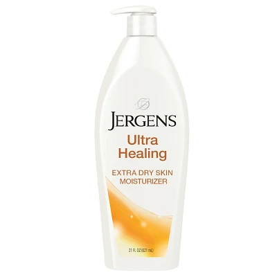 Jergens Ultra Healing Hand and Body Lotion, Dry Skin Moisturizer with Vitamins C, E, and B5 Scented