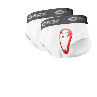 Shock Doctor Core Brief with Bio-Flex Cup 2pk