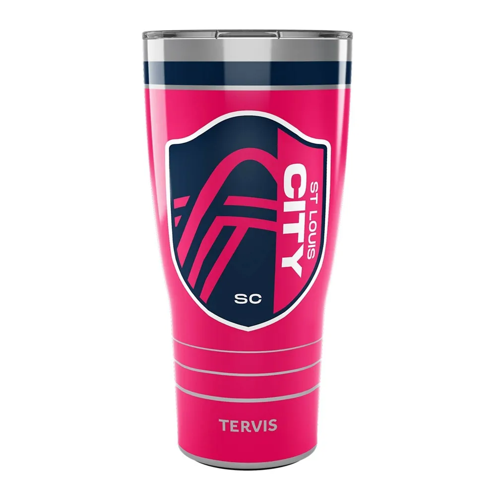 MLS St Louis City SC 30oz MVP Stripe Stainless Steel Tumbler