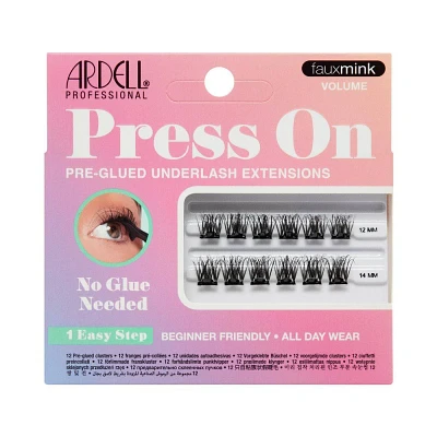 Ardell Press-On Mini Faux Mink False Eyelashes - 12pc