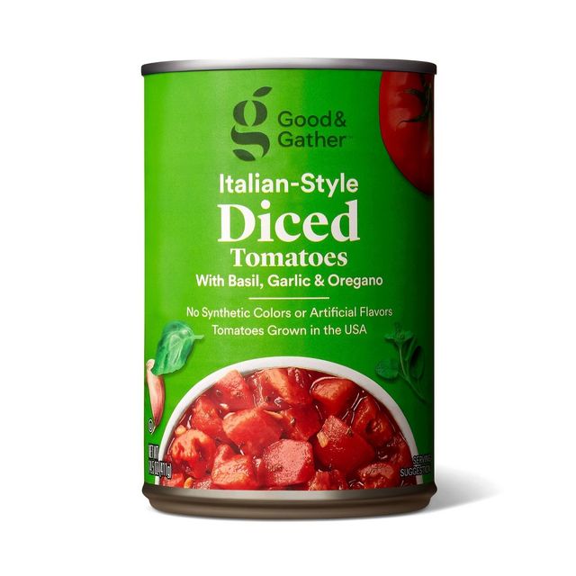 Italian-Style Diced Tomatoes 14.5oz - Good & Gather