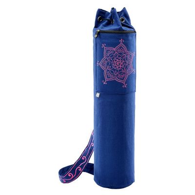 Pilates & Yoga Canvas Mat Bag - Purple