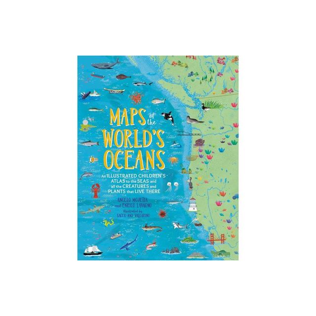 Maps of the Worlds Oceans - by Enrico Lavagno & Angelo Mojetta (Hardcover)