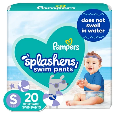 Pampers Splashers Disposable Swim Pants Jumbo Pack - S - 20ct