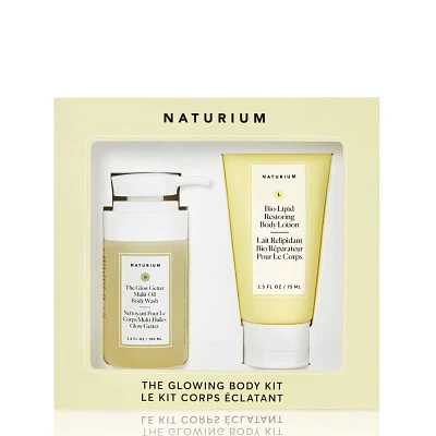 Naturium Glowing Body Holiday 23 Skincare Gift Set - 2pc