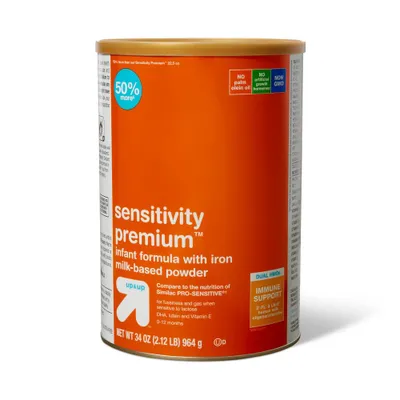 Sensitivity Premium Powder Infant Formula - 34oz - up&up
