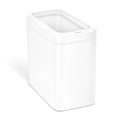 simplehuman 25L Slim Open Top Commercial Trash Can  Steel