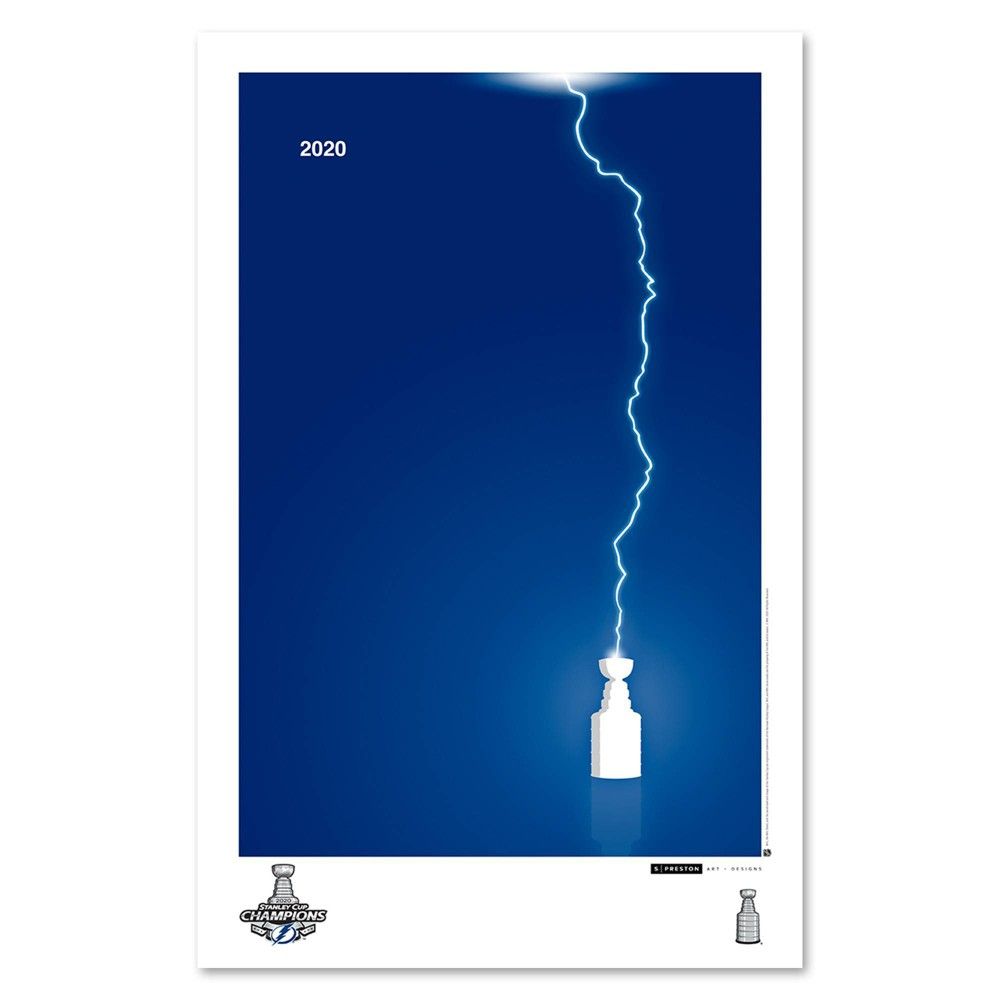 MLB Los Angeles Dodgers Minimalist 2020 World Series Trophy Art Unframed  Wall Poster Print
