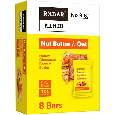 RXBAR Nut Butter & Oat Honey Cinnamon Peanut Butter Minis - 7.3oz/8ct