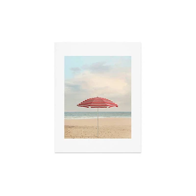 Deny Designs 11x14 Eye Poetry Photography Umbrella California Beach Art Print