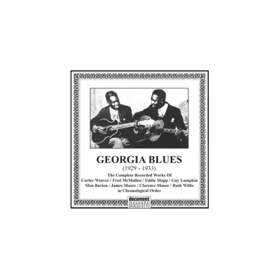 Barton & Mapp & McMullen & Weaver - 1928-33-Georgia Blues (CD)