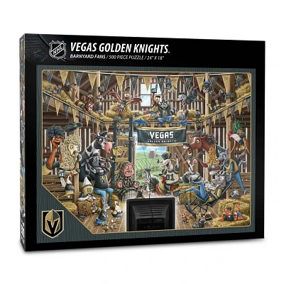 NHL Vegas Golden Knights Barnyard Fans 500pc Puzzle