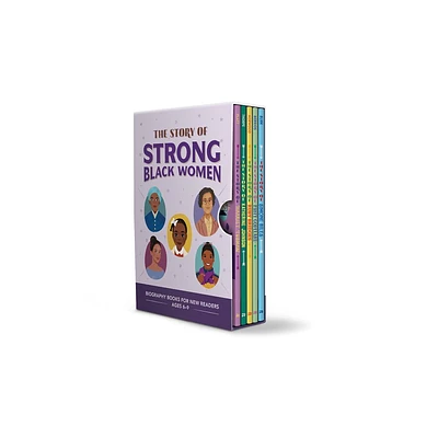 The Story of Strong Black Women 5 Book Box Set - (The Story Of: Inspiring Biographies for Young Readers) by Rockridge Press (Paperback)