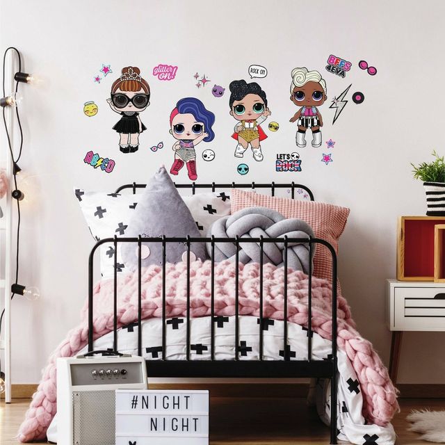 Lol Surprise Rock Star Peel and Stick Kids Wall Decal - RoomMates