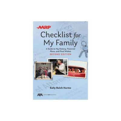 Aba/AARP Checklist for My Family - 2nd Edition by Sally Balch Hurme (Paperback)