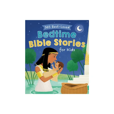 365 Best-Loved Bedtime Bible Stories for Kids - by Jean Fischer (Paperback)