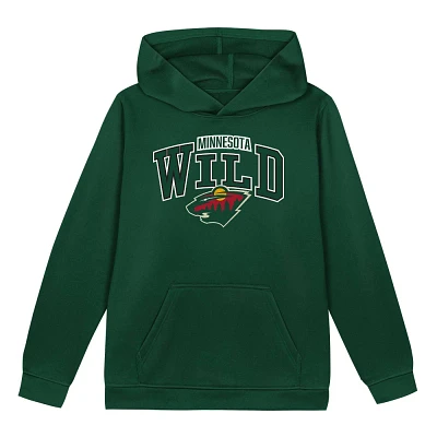 NHL Minnesota Wild Boys Fleece Hooded Sweatshirt