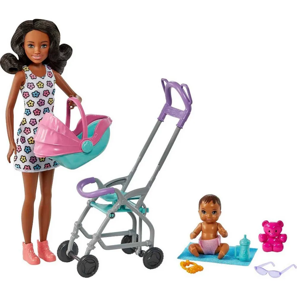 Barbie Skipper Babysitters Inc. Ultimate Daycare Playset With 3 Dolls,  Furniture & 15+ Accessories : Target