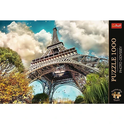 Trefl Premium Plus Eiffel Tower in Paris, France Jigsaw Puzzle - 1000pc