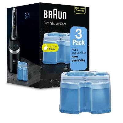 Braun Clean & Renew Refill Cartridges for Clean & Charge Systems CCR - 3pk