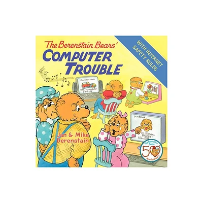 The Berenstain Bears Computer Trouble - by Jan Berenstain & Mike Berenstain (Hardcover)