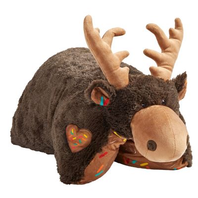 Sweet Scented Chocolate Moose Large Kids Pillow - Pillow Pets