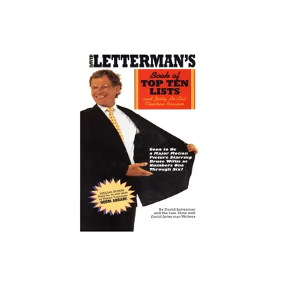 David Lettermans Book of Top Ten Lists - by David Letterman & David Letterman Writers (Paperback)